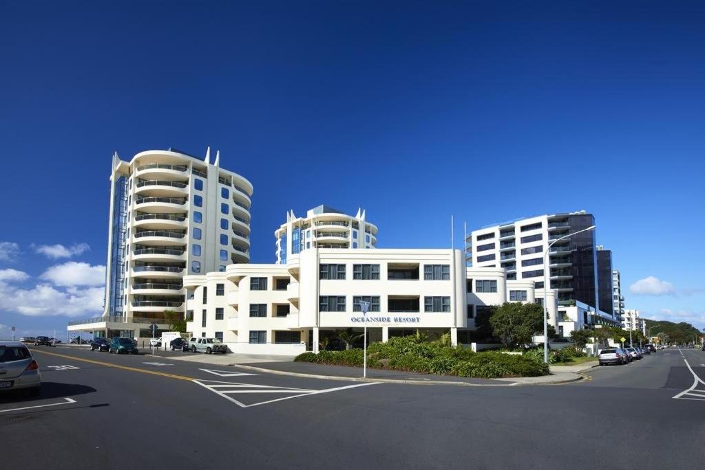 Oceanside Resort Internal Ground Floor Studio Unit Privately Owned In Mt Maunganui No External Window Or Air Conditioning 芒格努伊山 外观 照片